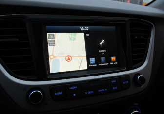 Подержанный автомобиль Hyundai Solaris Sedan 2017 года (15 фото)