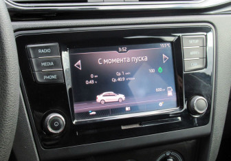 Подержанный автомобиль Skoda Rapid Liftback 2018 года (13 фото)