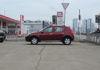 Подержанный автомобиль Renault Sandero 2014 года (8 фото)