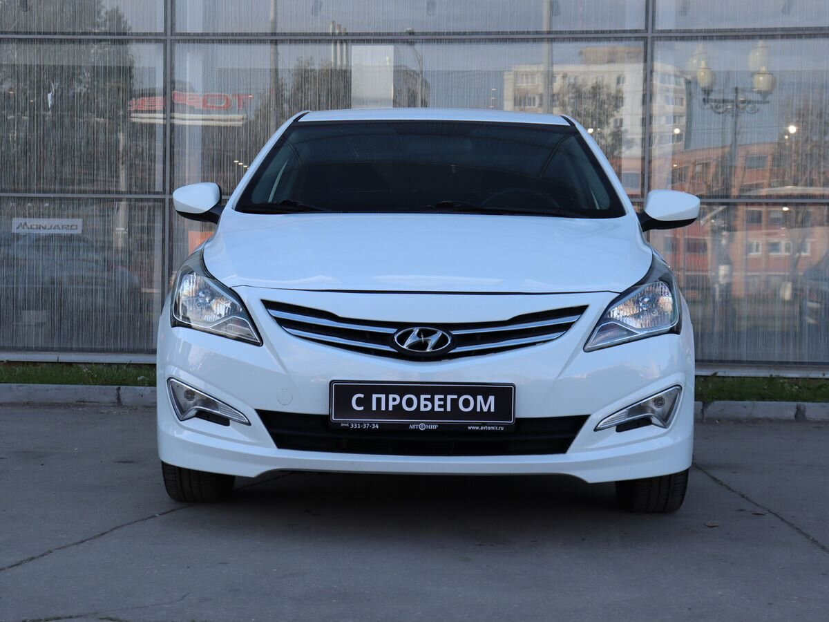 Hyundai Solaris 2016 с пробегом 129427 км в Самаре, цена 980 000 ₽ | Колёса  авто